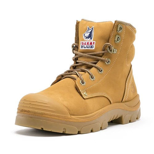Thumbnail: STEEL BLUE - ARGLYE ZIP WHEAT