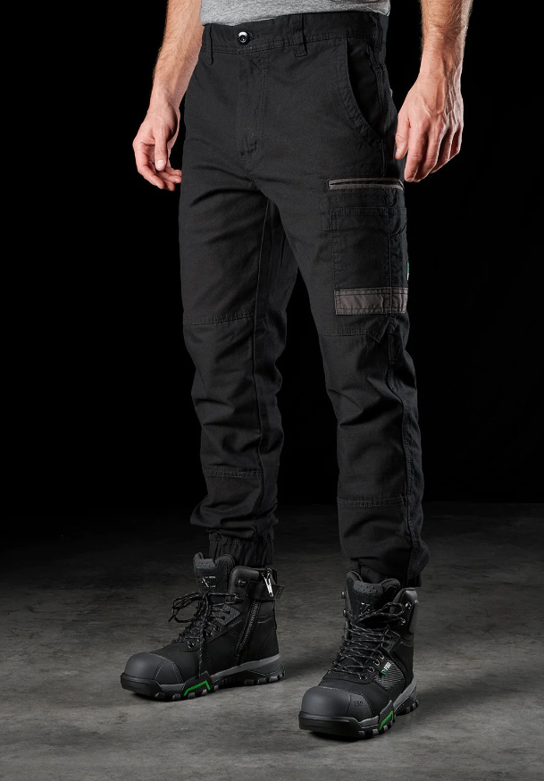 Thumbnail: FXD WP-4 CUFFED STRETCH WORK PANTS BLACK