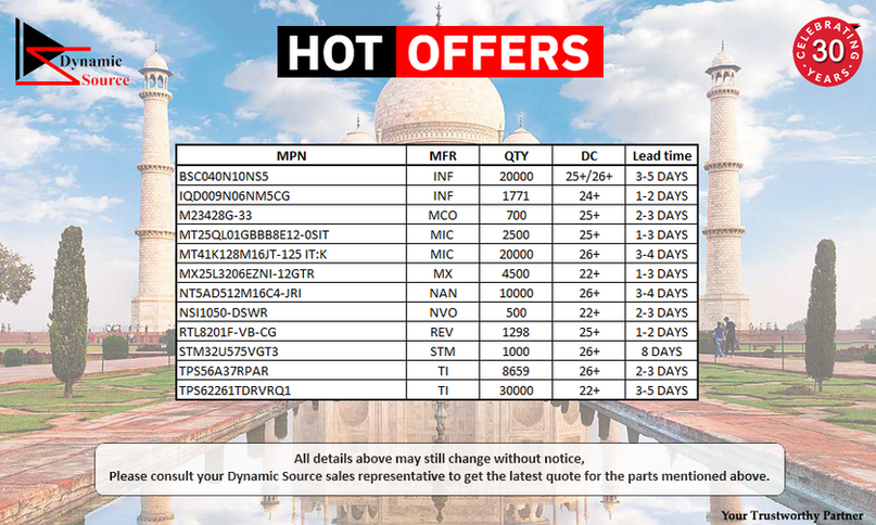 Dynamic Source Hot Offers for July 2026!
