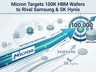 Micron Targets 100K HBM Wafers to Rival Samsung & SK Hynix