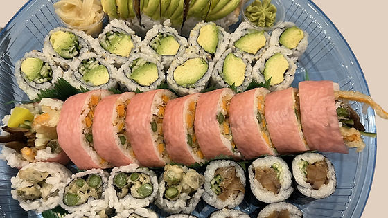 VEGETARIAN MAKI TRAY (38 pcs)