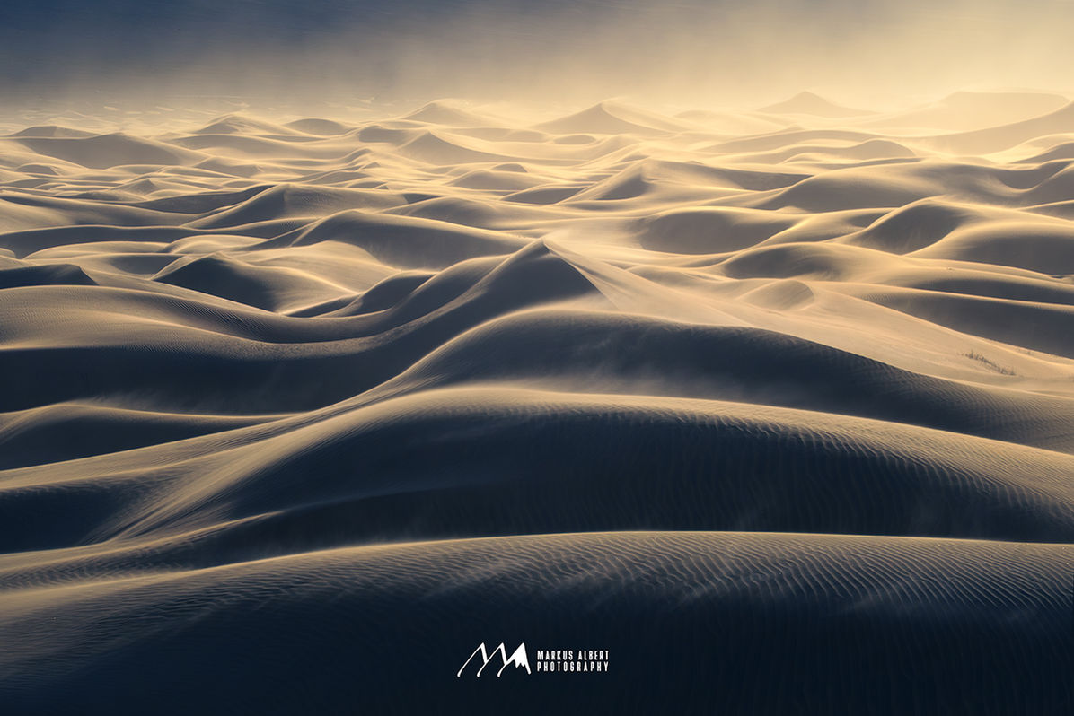 Dune landscape in Death Valley