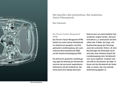 Auszug aus Porsche Panamera Literatur