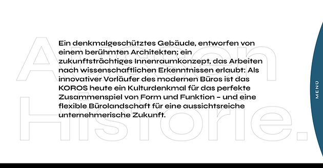 Beispiel eines Webtextes für Koros