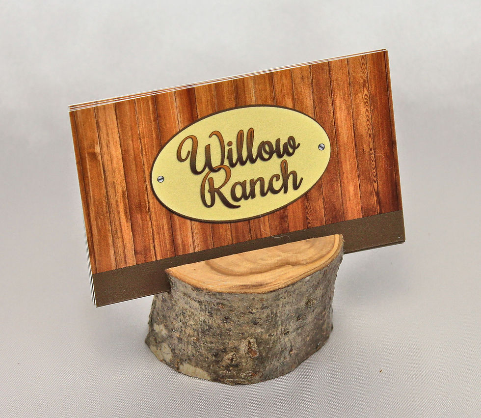 Thumbnail: Mini Stump Business Card Holder