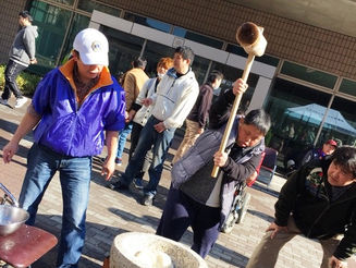 京都淀ライオンズクラブ 餅つき大会に参加しました!