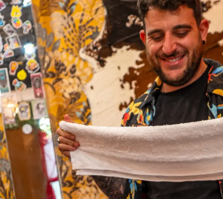 Professional team at our barberia, specialists in haircuts and men's grooming