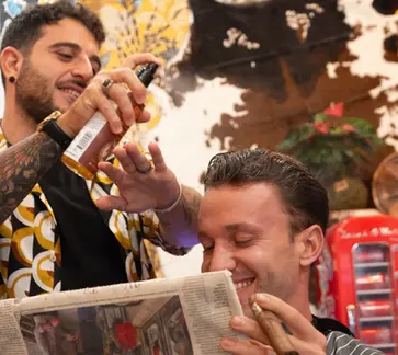 Professional team at our barberia, specialists in haircuts and men's grooming