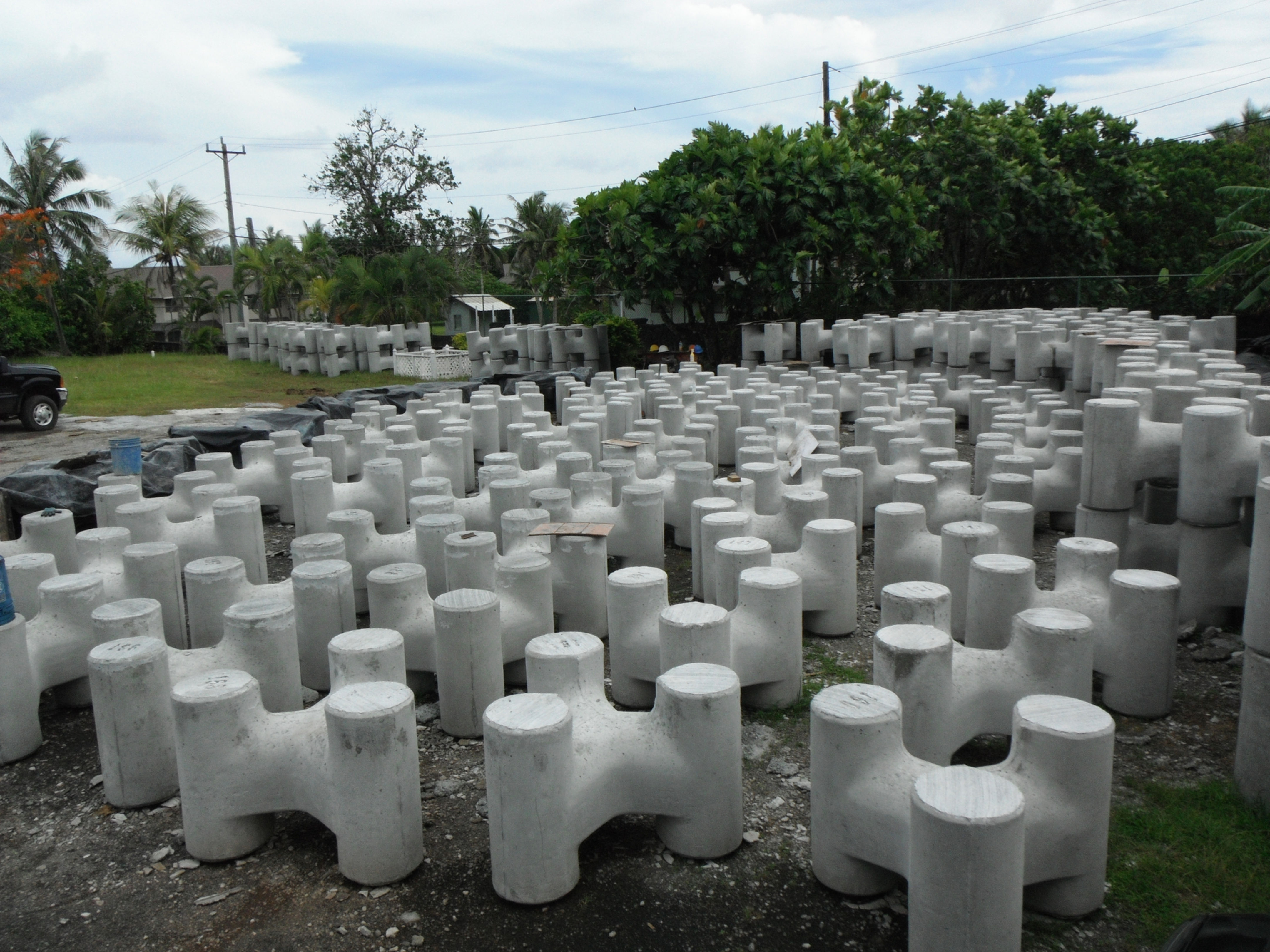 Tribar For Seawall Projects