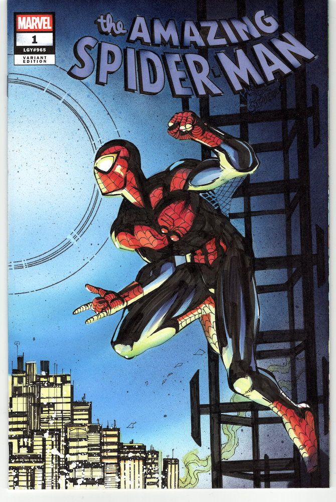 SPIDER-MAN CONNECTING Sketch Cover Original Art
