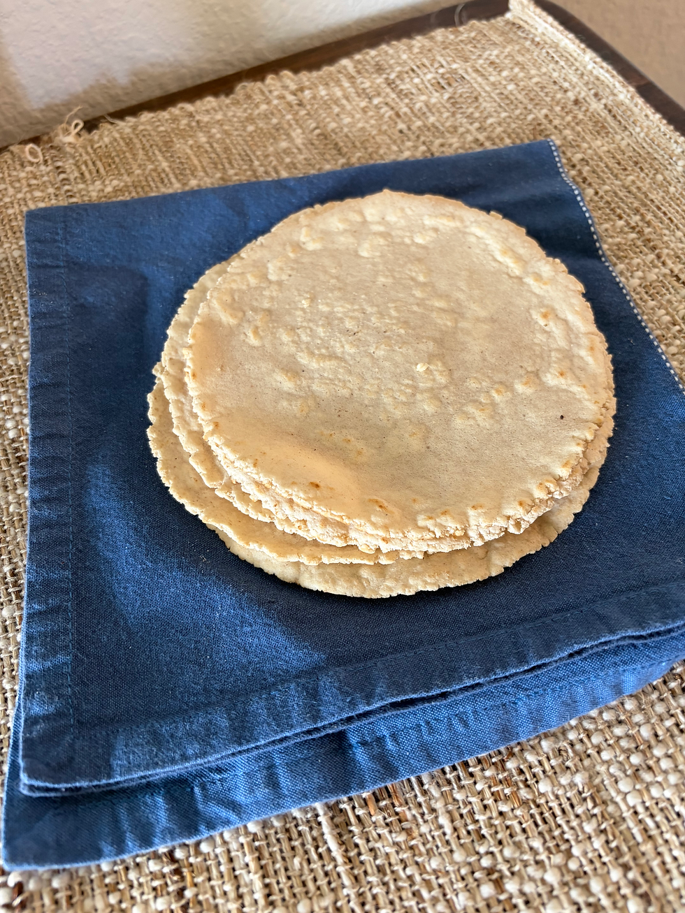 Gluten-Free Cassava Flour Tortillas