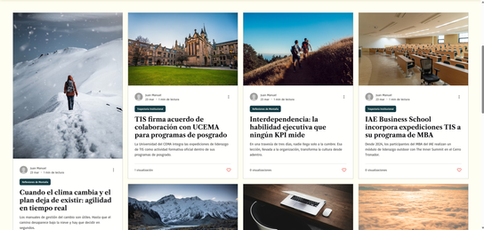 Página de Blog