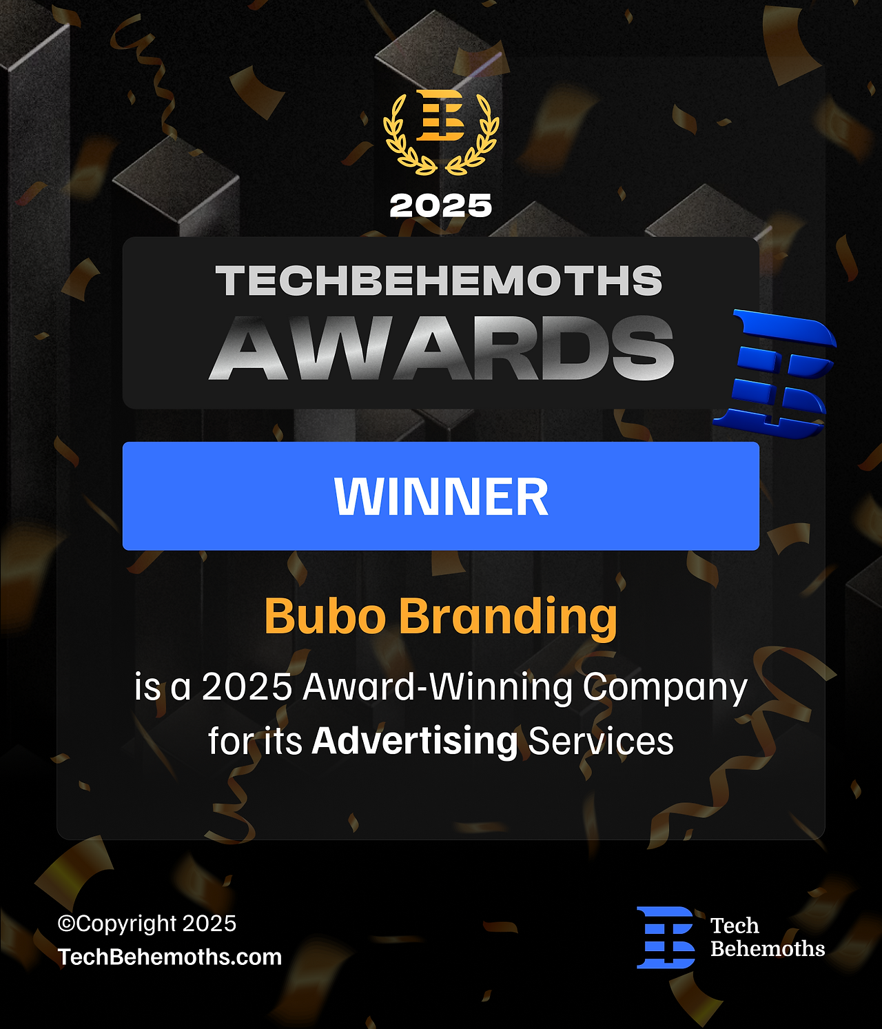 Bubo Branding | TechBehemoths Award-Winning Company for its Advertising Services