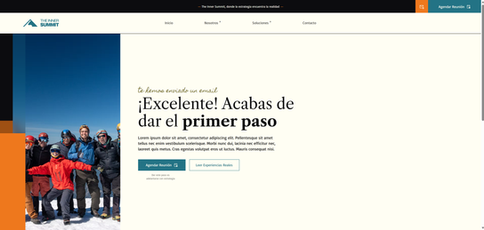 Página de Agradecimiento