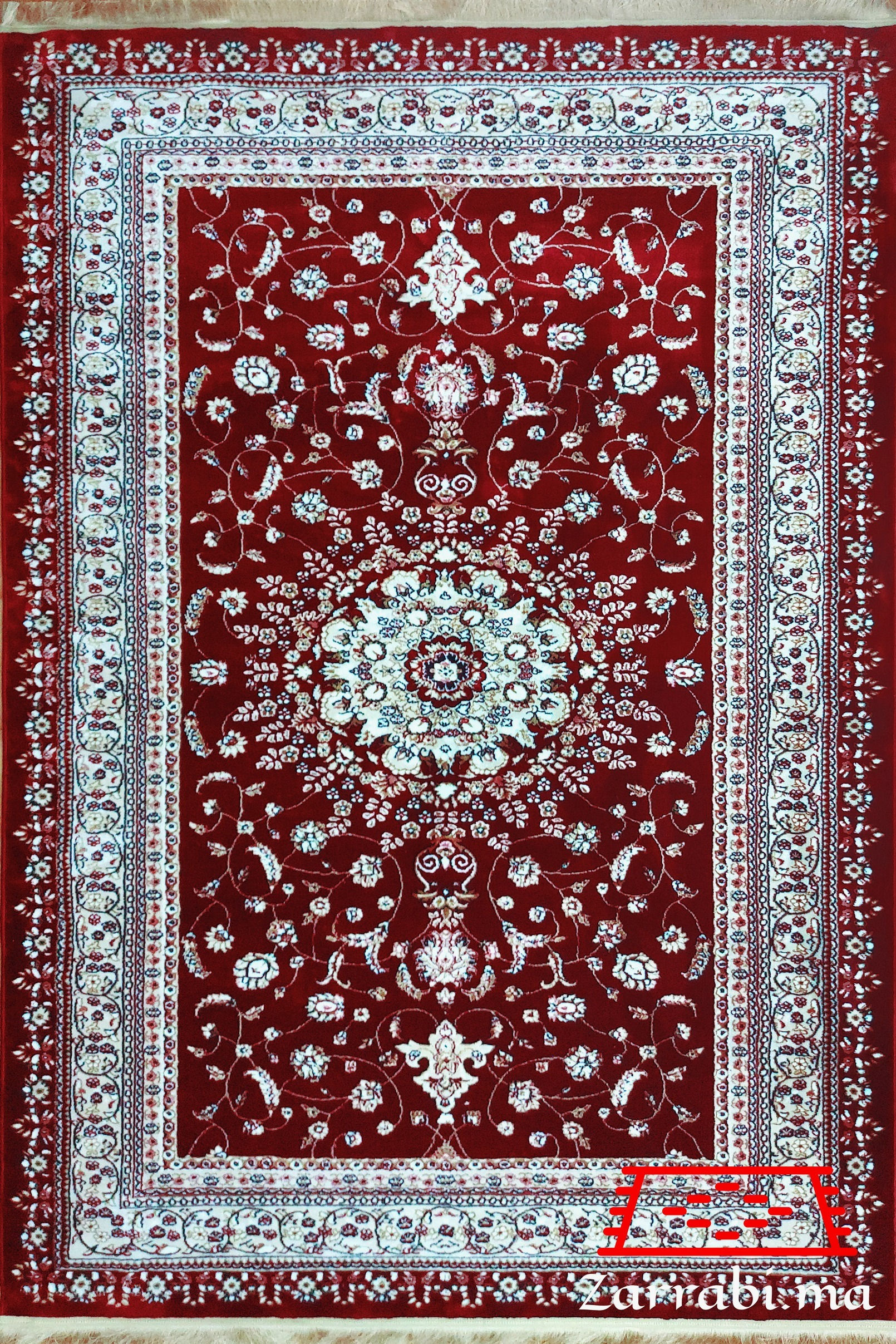 Tapis ISTANBUL grenat