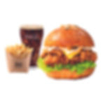 Wholemeal M|B Spicy Crispy Chicken Cheese Burger Meal