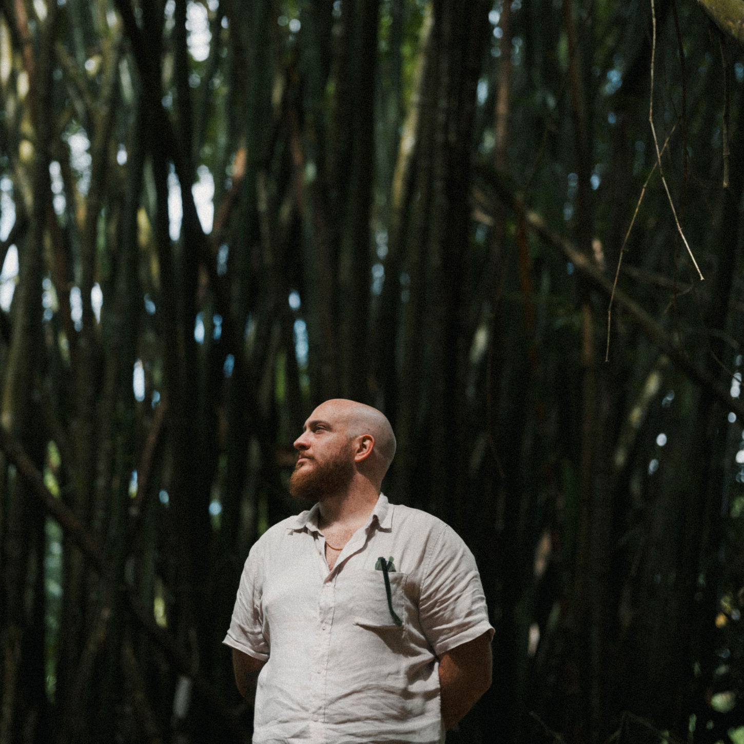 Nicholas Huggins, Field Trip portrait session, photography by Audain Studios, Trinidad