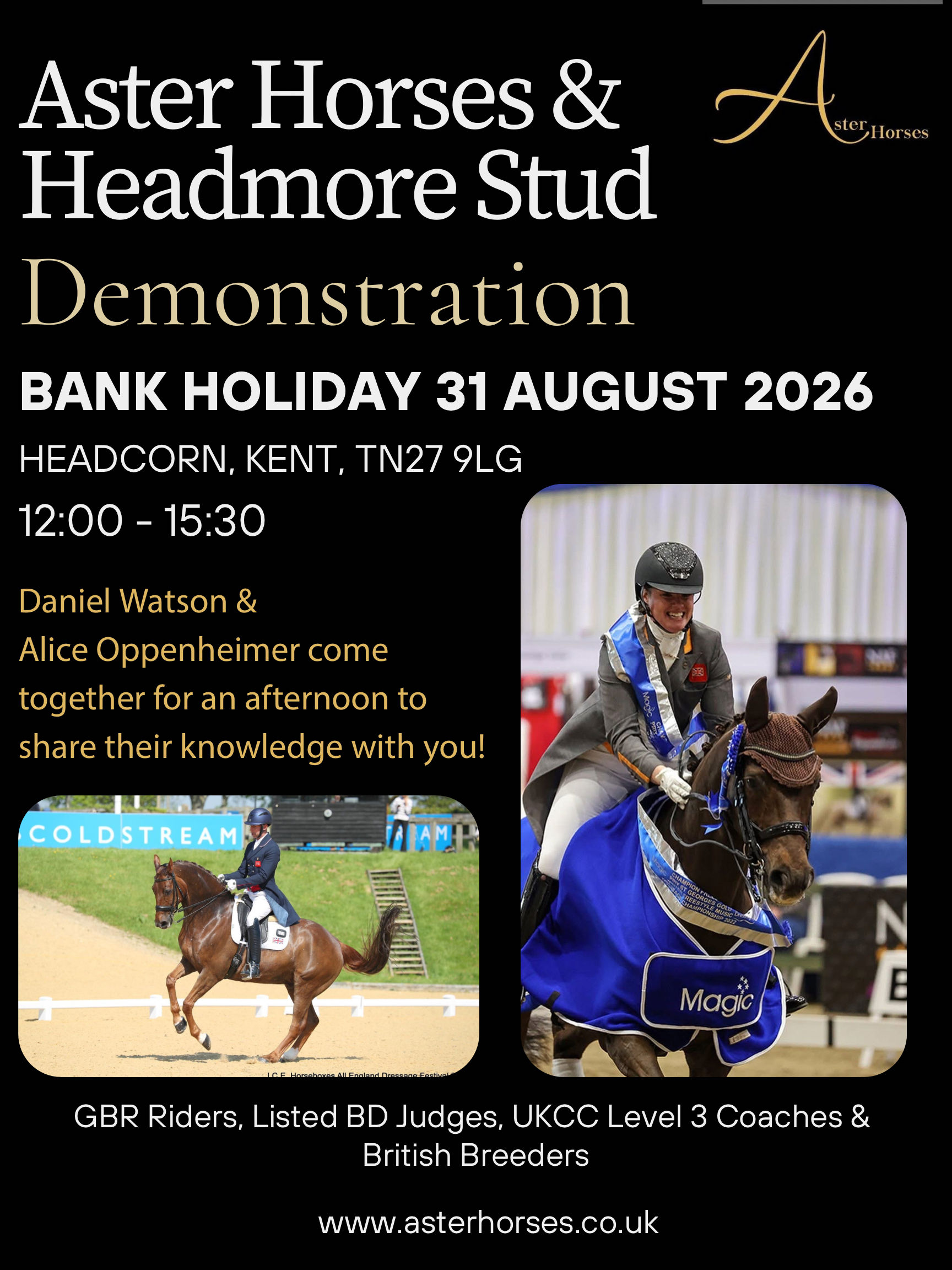 Alice Oppenheimer & Daniel Watson Demo - BH Monday 31st August