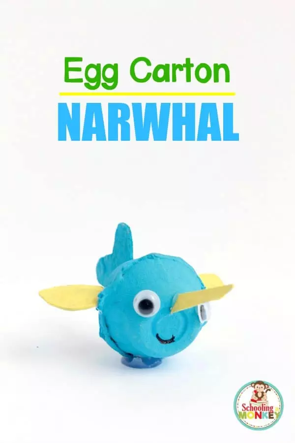 Egg Carton Narwhal