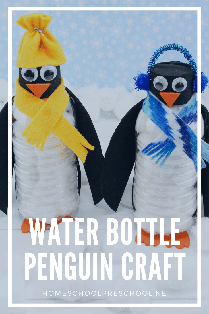 Water Bottle Penguins