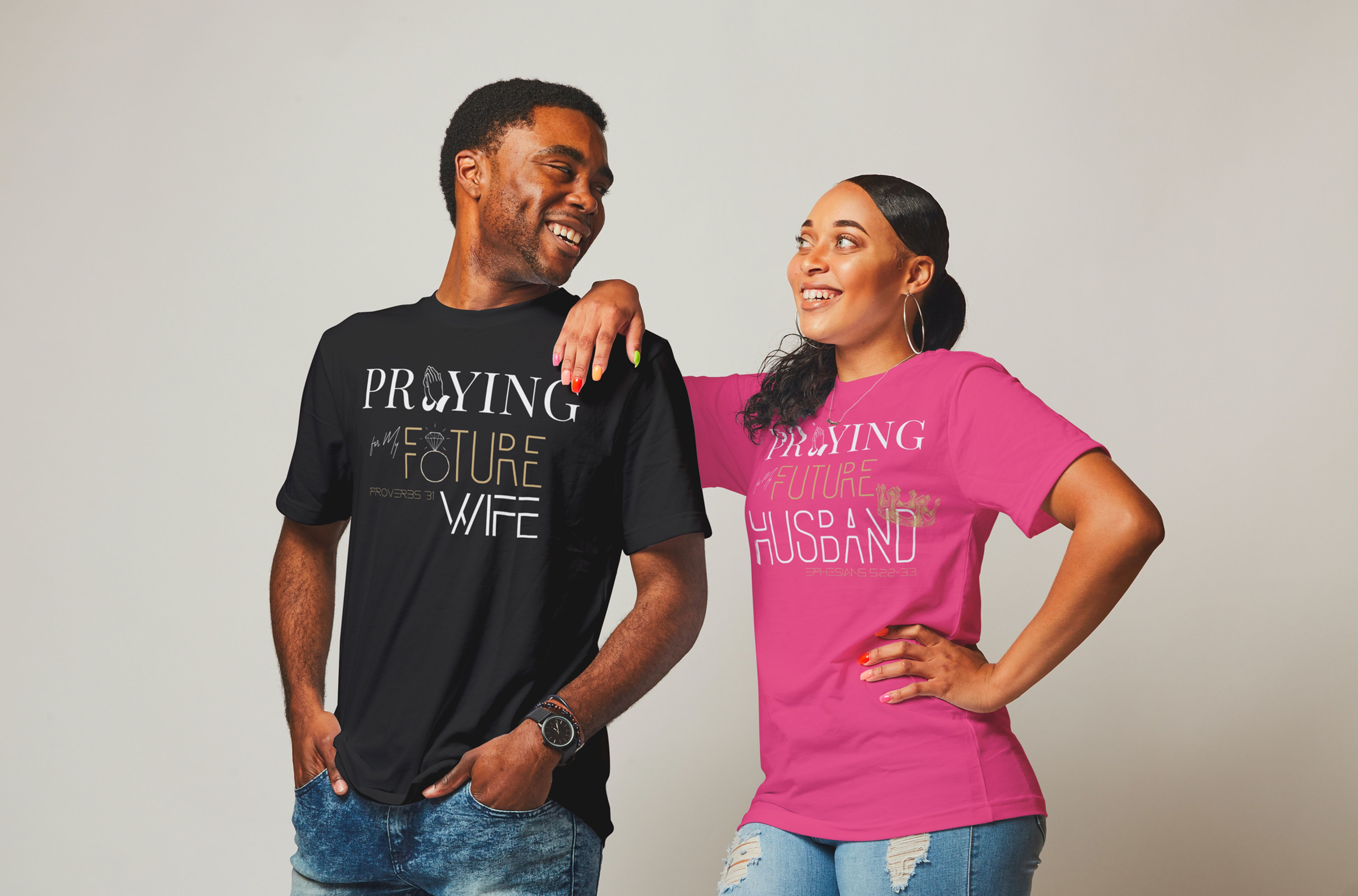 "Praying For My Future Wife" T-shirt