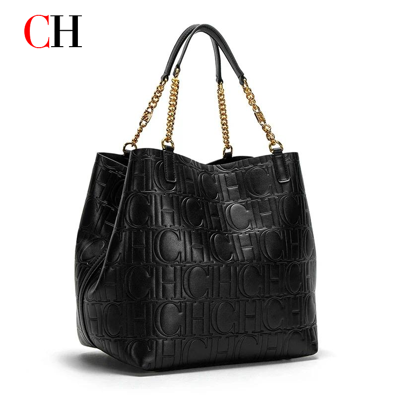 The Chelsea Chain-Link Structured Handbag