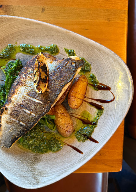 Homemade daily fish specials served at the Crown & Anchor pub in Barugh Green Barnsley