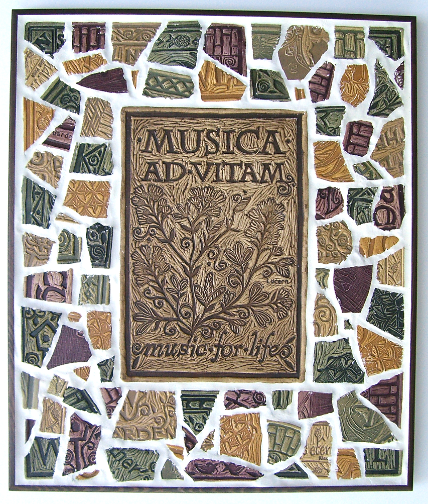 Musica Ad Vitam art tile