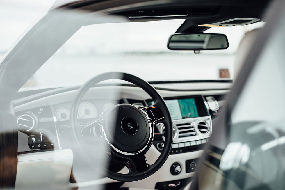 Voiture de luxe Intérieur