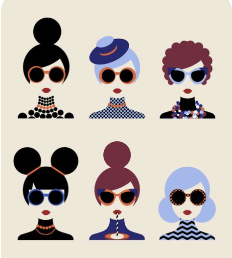 POP Art Funny Faces