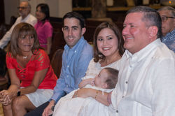 Bautizo de Daniel, bebe, Casco Viejo
