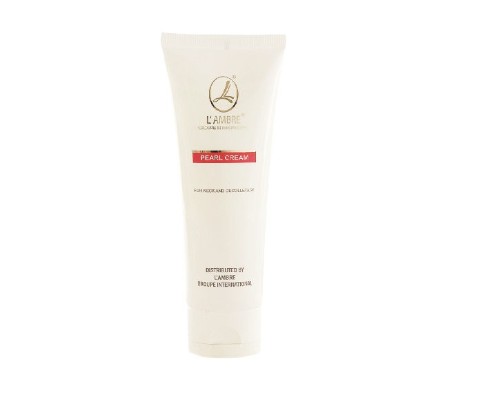 Pearl cream for neck and decolletage