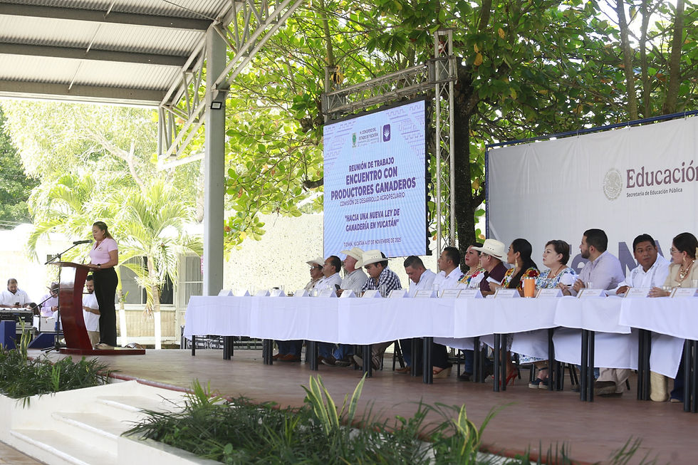 APRUEBAN EN COMISIÓN DE DESARROLLO AGROPECUARIO LA NUEVA LEY DE GANADERÍA DE YUCATÁN