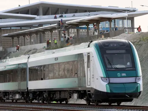 Sólo cinco de cada 100 transportistas que trabajan en el Tren Maya de carga son de Yucatán