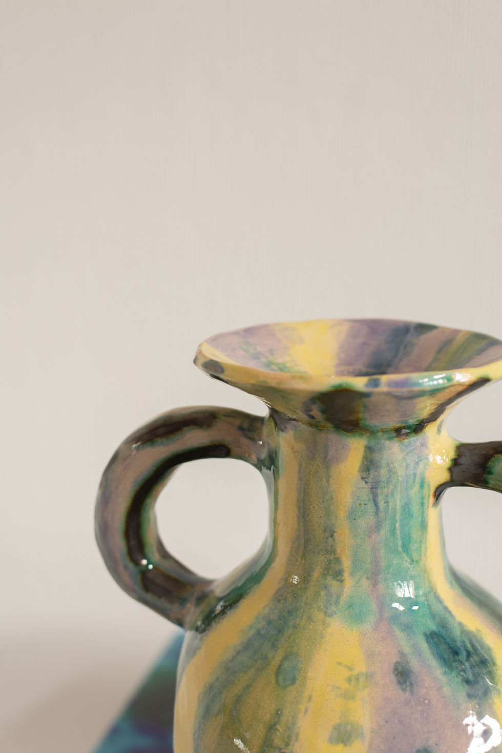 Thumbnail: An original sculptural vase by artist Kelly Jessiman.