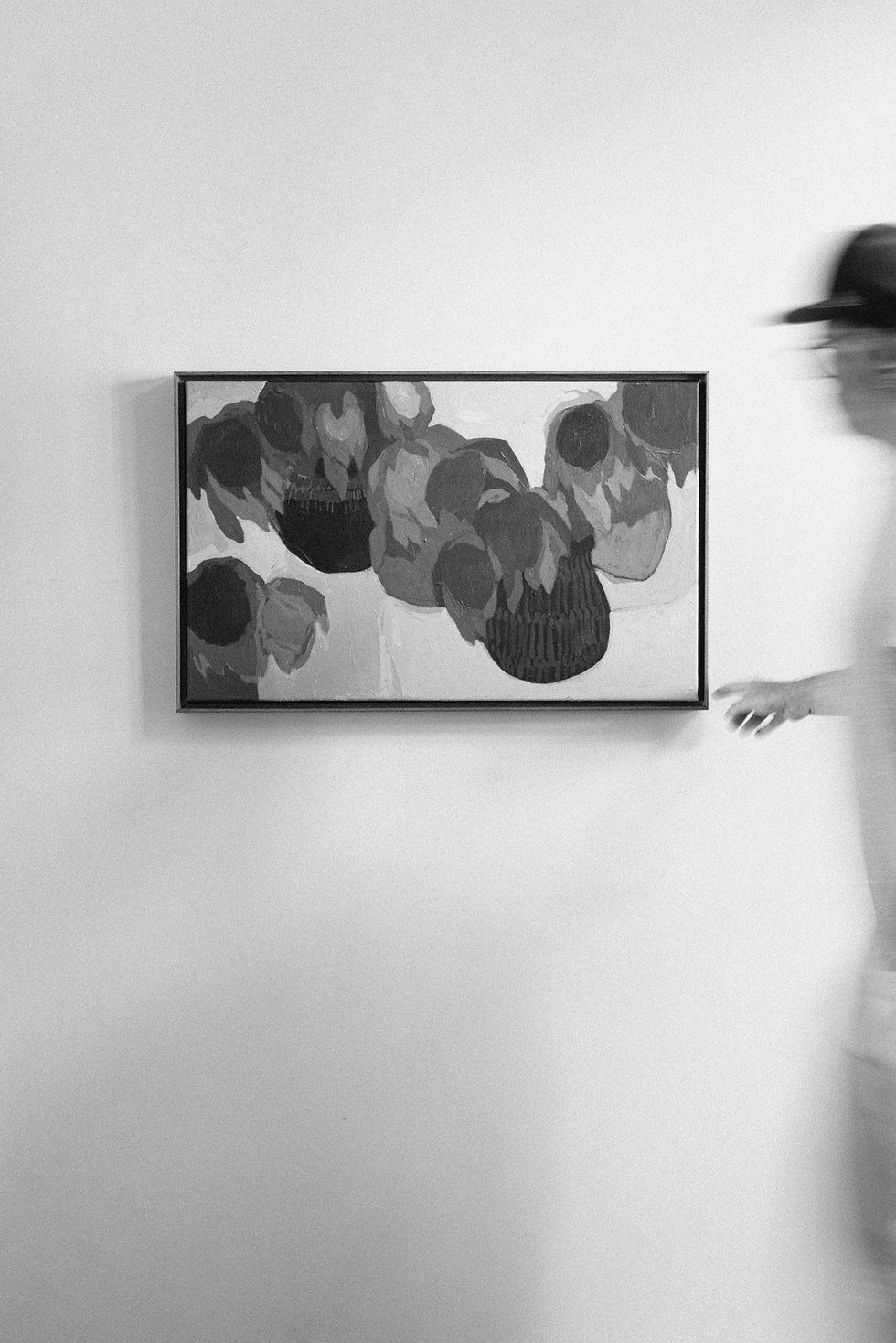 Thumbnail: An original painting by London artist Nadia Tuercke.