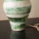 Thumbnail: A glazed lamp by artist Linda Lencovic.