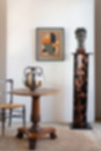 An original sculptural vessel by artist Kelly Jessiman