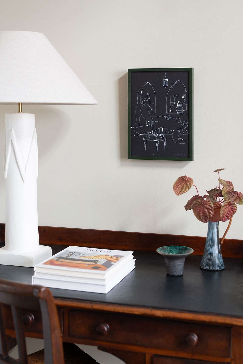 Thumbnail: An original figurative painting by artist Gavin Houghton.