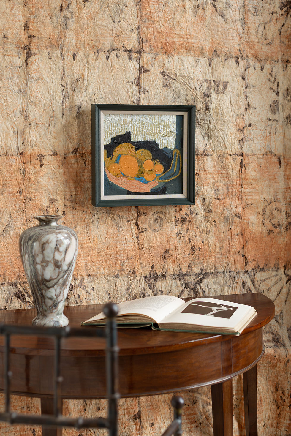 An original painting by London artist Nadia Tuercke.