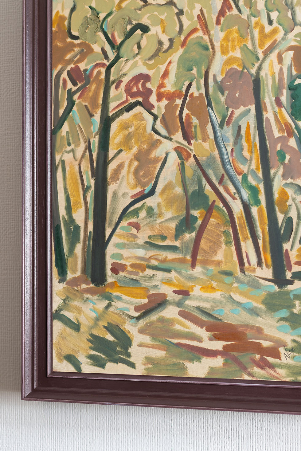 Thumbnail: An original painting by artist Andrew Viner.