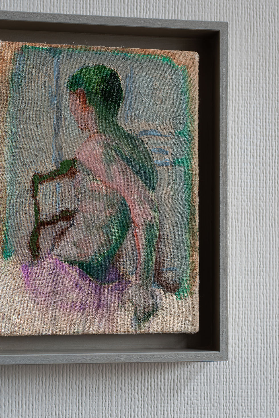 Thumbnail: An original painting by London artist Marco Puig.