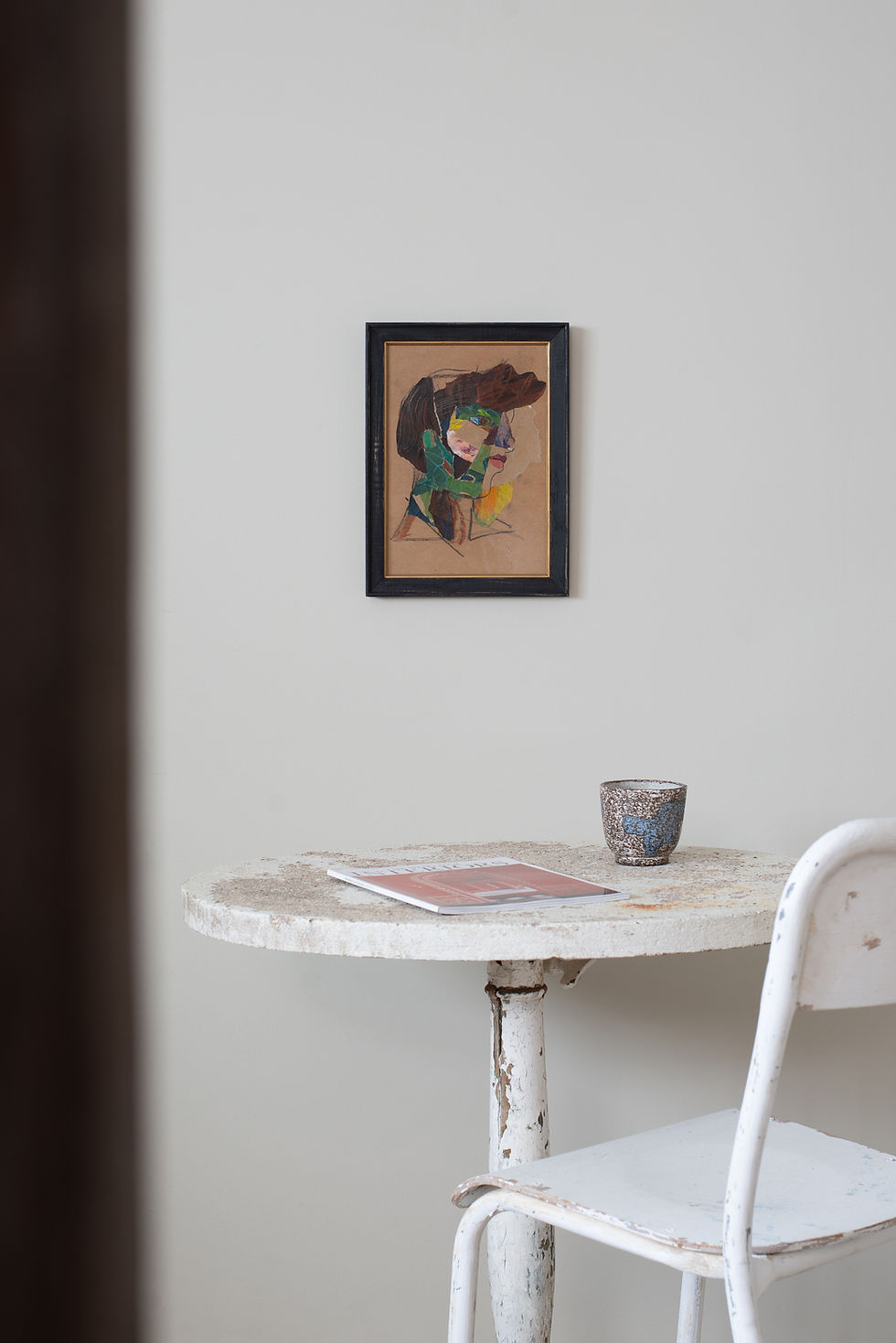 An original painting by artist Poppy Ellis.