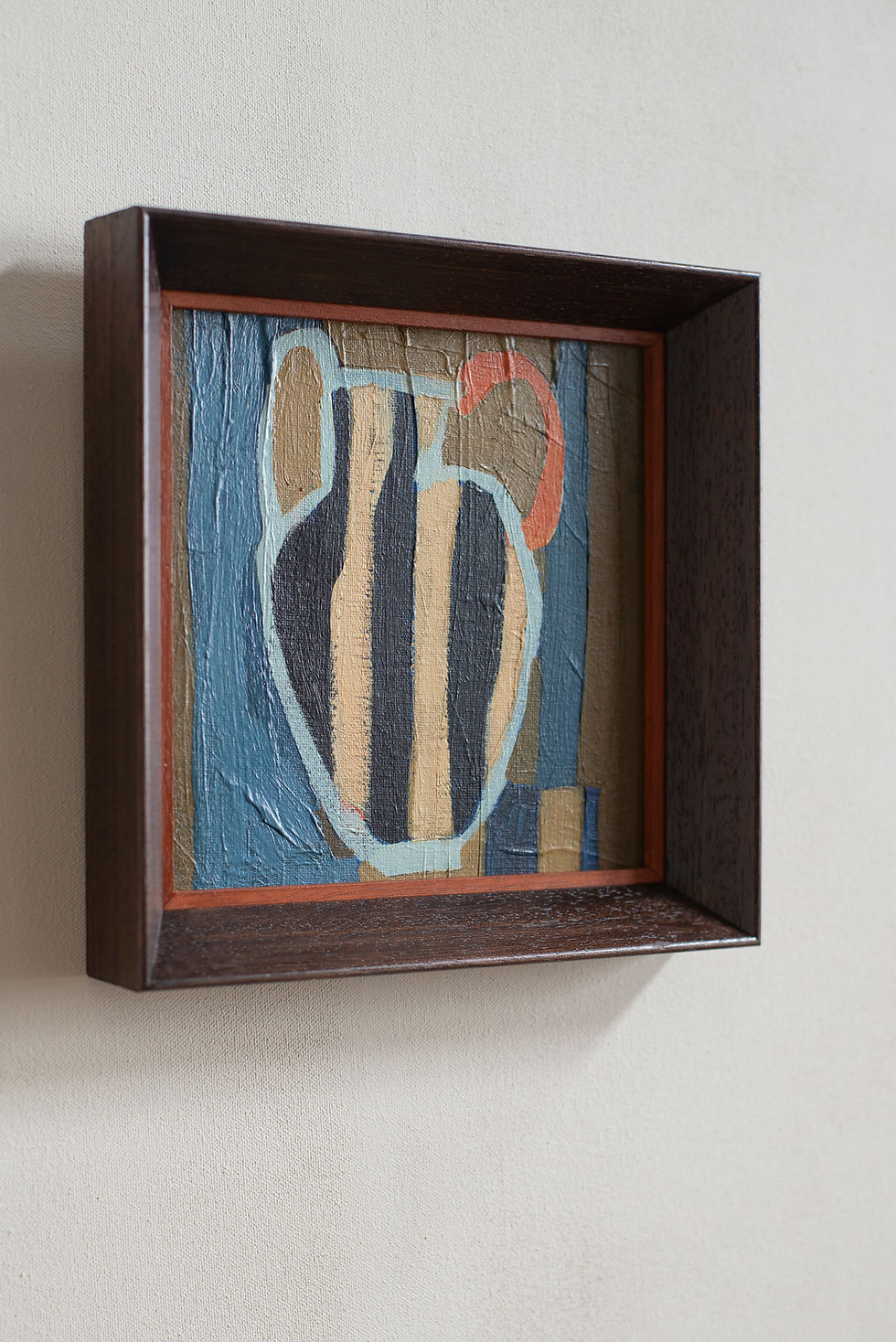 Thumbnail: An original painting by London artist Nadia Tuercke.
