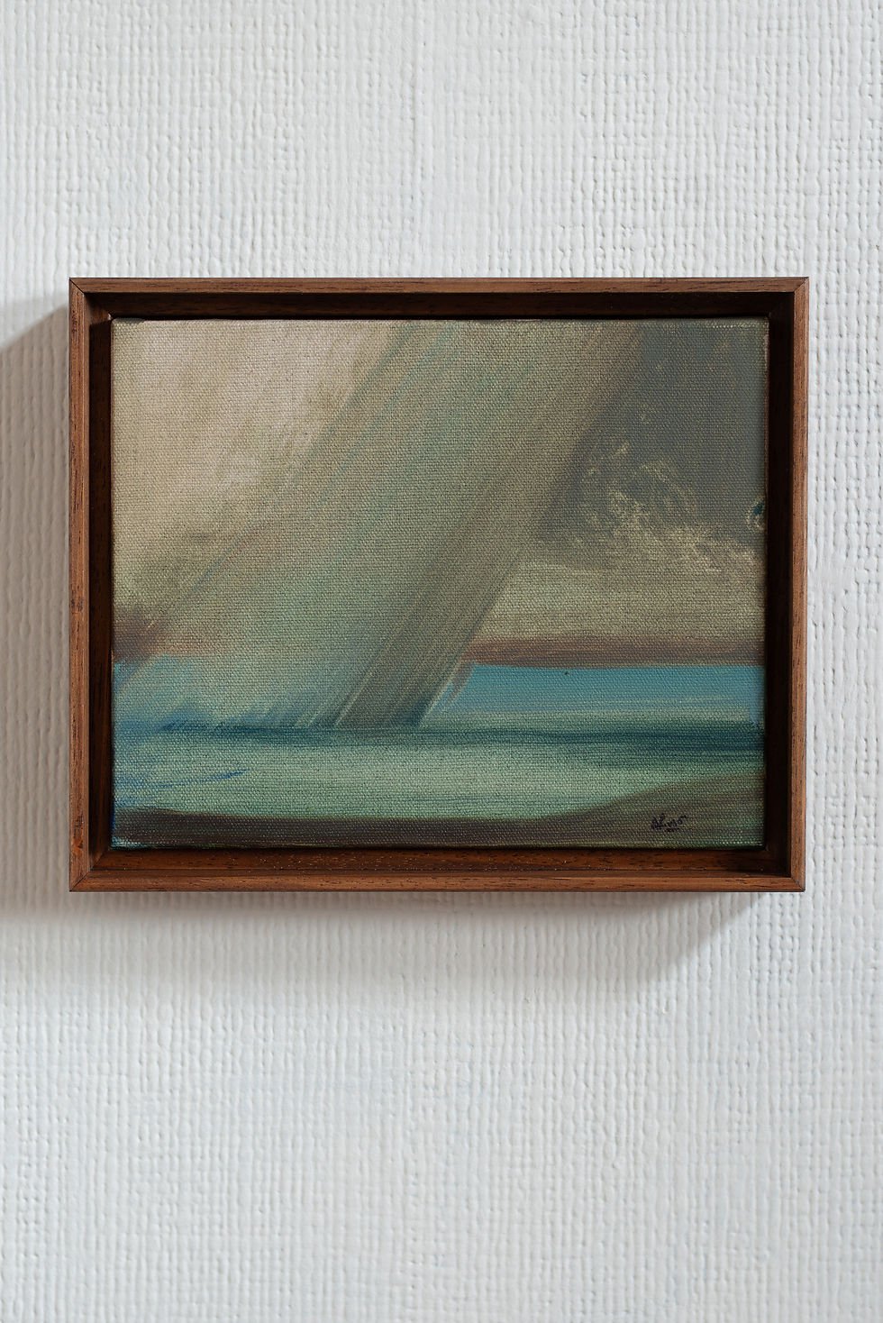 An original painting by artist Andrew Viner.
