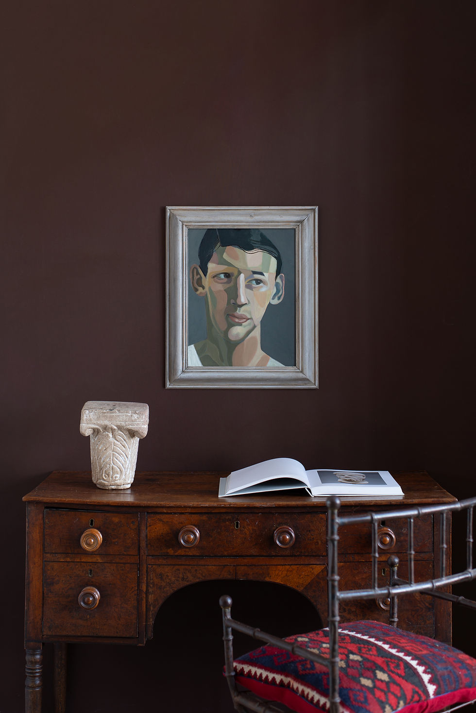 Thumbnail: An original painting by artist Poppy Ellis.
