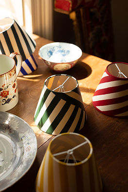 Alvaro Picardo Hand-painted Lampshades