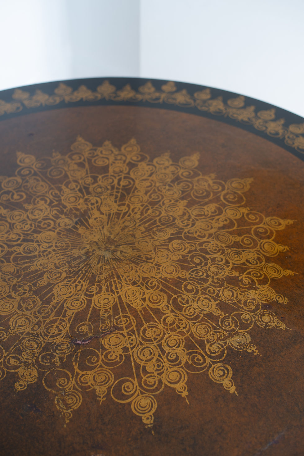 Thumbnail: A Danish circular dining/ hall table, circa 1960s/70s.