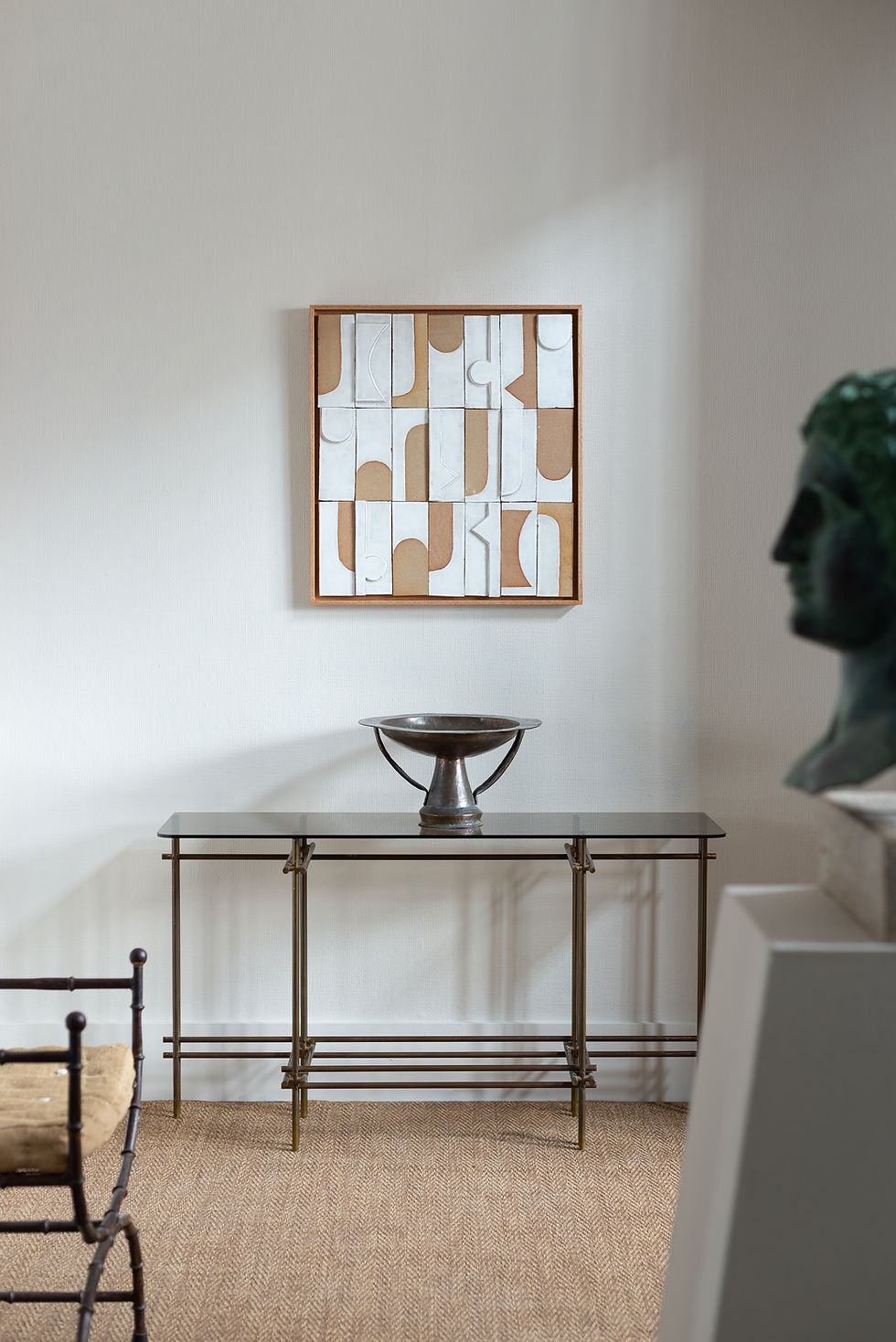 An original piece by ceramic artist Nick Passmore.