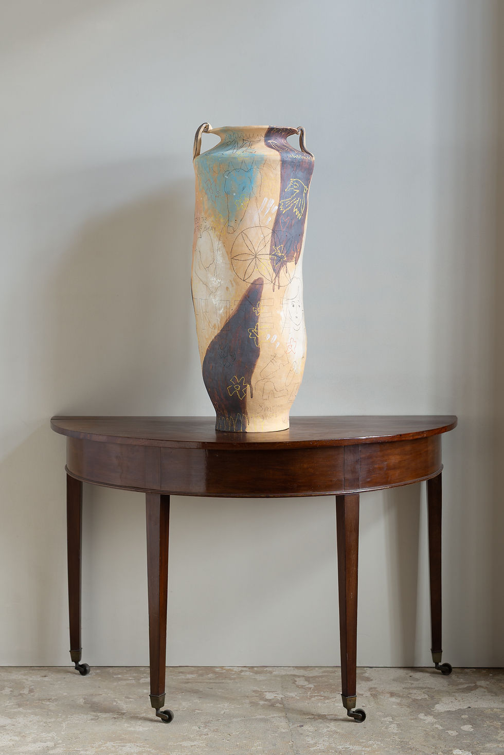 Thumbnail: An original sculptural vessel by artist Kelly Jessiman.